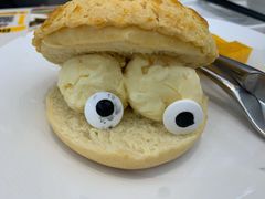 大眼菠萝冰冰包-蔡澜点心·粤菜(月星环球港店)