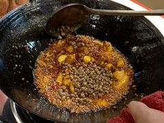 香辣豆豉锅-猪肉摊地摊火锅(陕西路店)