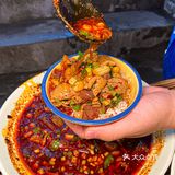 太费饭了🔥梯砍下的肥肠血旺拌饭ju划算❗