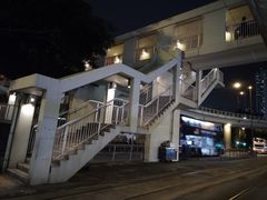 酒店门口的车站-香港珀丽酒店