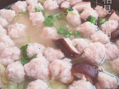 小白菜丸子汤-北京水岸山吧度假村(雁栖镇店)