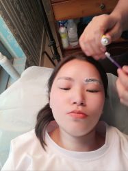 -西施无菌半永久纹绣眉眼影唇轻增发纹发际线