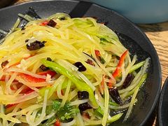 炝土豆丝-潮庭·大连海鲜·炭火烧烤·扇贝王(大连店)
