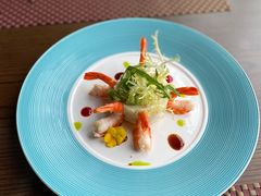 深海大虾牛油果土豆色拉-Kathleen's Waitan 凯圣琳江景西餐厅(外滩店)