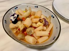 泰式藕芽拌凤爪-晴天餐厅(星河国际店)