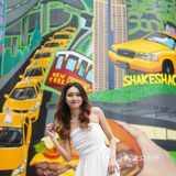 首家shakeshack涂鸦墙来重庆啦 