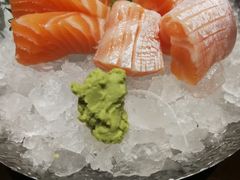 三文鱼刺身-九洲喜来登酒店湖月日餐厅