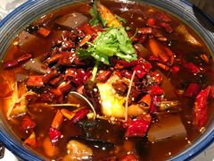 海鲜毛血旺-绿茶餐厅(燕郊永旺店)