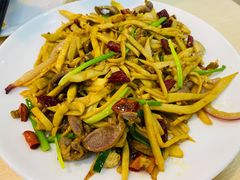 鸡杂炒竹笋-贞味盐焗鸡(老城店)