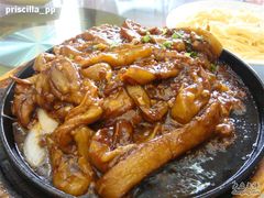 铁板茄子-清华大学-观畴园餐厅