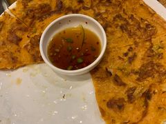 泡菜饼-喇喇排骨火锅·传统韩式脊骨汤(望京西园总店)