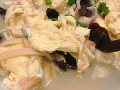 笋丝烩蛋-金典银峰老鹅馆·昆山菜(亭林公园店)