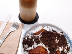 红豆沙拿铁-Line来恩咖啡(石厦花园店)