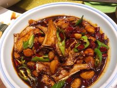 老院子扒皮鱼-食欲老院子荆芥疙瘩汤(经五路店)