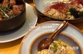 Crab and Salmon Fried Rice