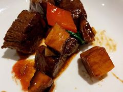 杭椒蒜片炒澳洲M9牛肉-Yan Ting 宴庭中餐厅(上海静安瑞吉酒店)