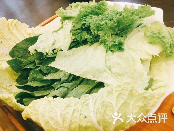 锦食源铜锅涮肉蔬菜拼盘图片 第938张