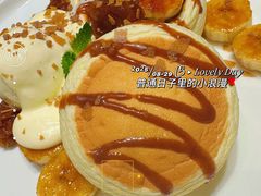 焦糖肉桂苹果舒芙蕾Pancake-娜娜家•Nana's restaurant(国金汇店)