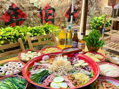 -陈叉子钢盆烤肉(中原万达店)