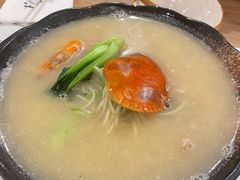 膏蟹汤面-十面欢腾·海鲜面·台式Bistro(长乐路店)