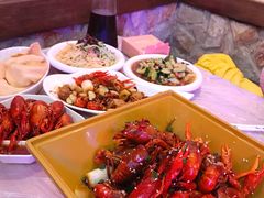 老武汉油焖大虾-可可大虾武汉土菜大排档(万松园1店)