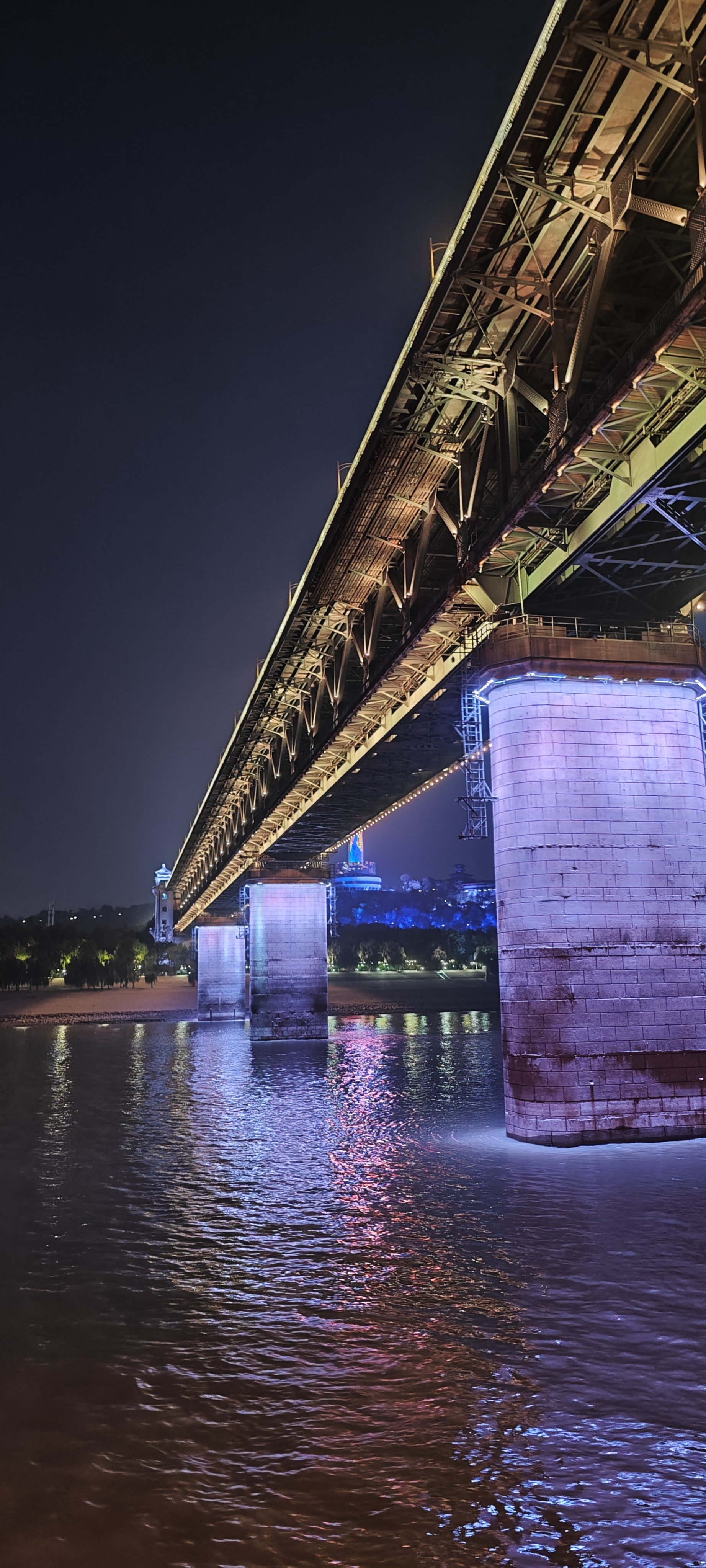 云阳长江大桥夜景图片图片