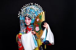 -胭脂猫京剧摄影