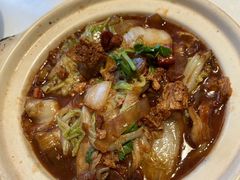 猪肉粉条炖冻豆腐-106餐厅(山水文园店)