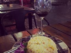 虾仁鸡蛋炒饭-爵士花园音乐酒吧餐厅