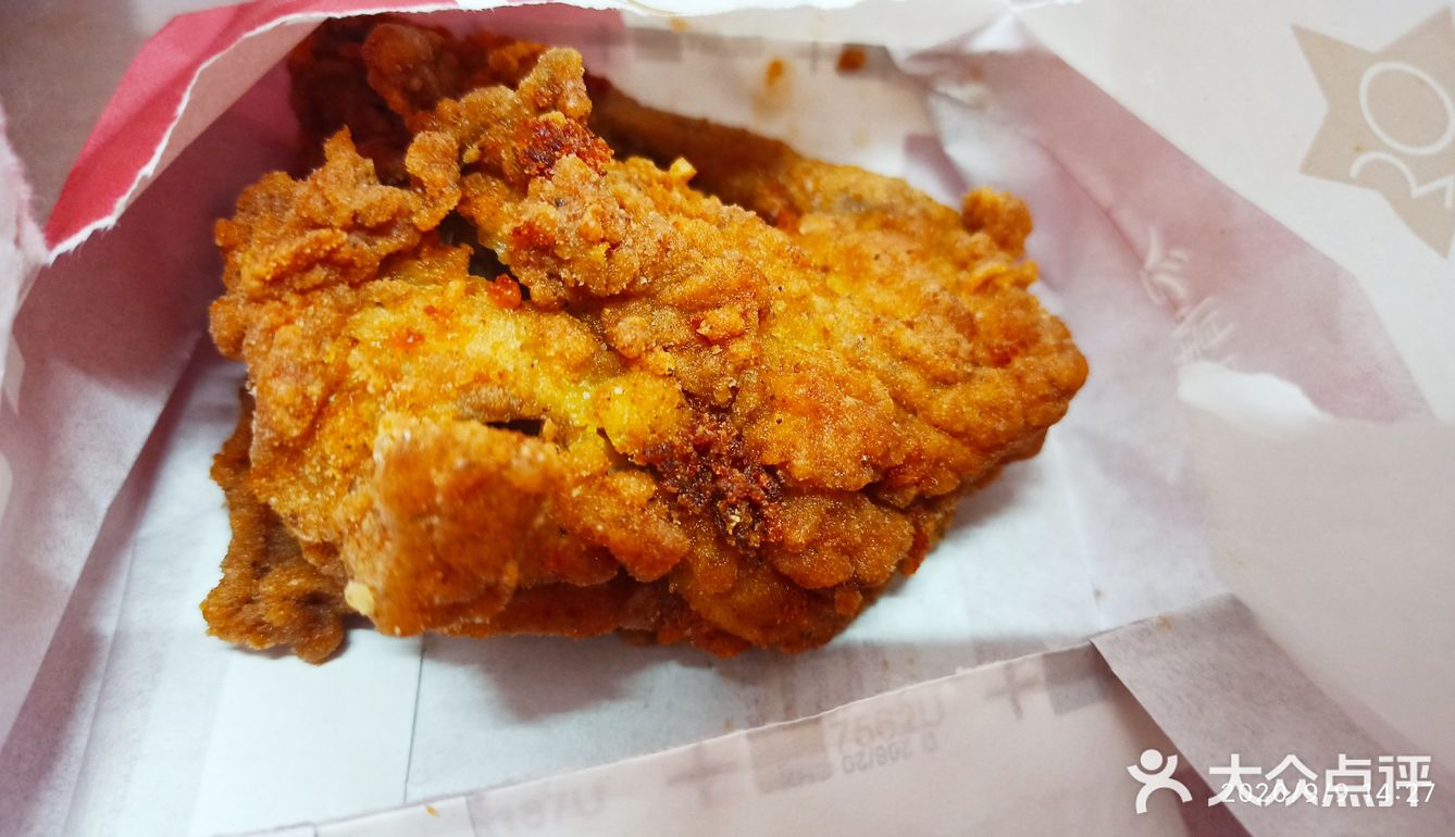 黄金脆皮鸡吮指原味鸡做的很好吃