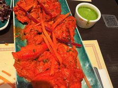 碳烤辣味无骨鸡肉-克比叔叔印度餐厅Kebabs on the Grille(人民广场店)