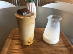 黑砖拿铁-dotcom coffee古点咖啡(致真大厦店)