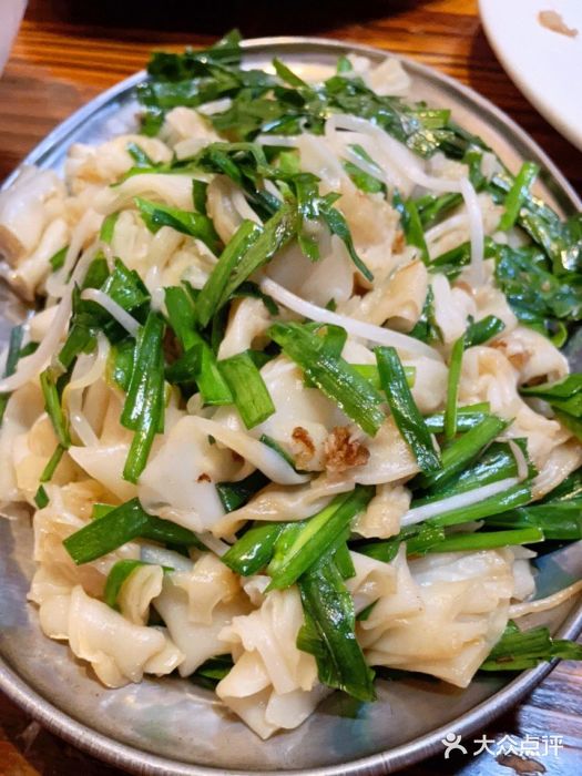 凤姐竹篙粉(坑口店)韭菜炒竹嵩粉图片