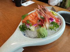 刺身三点拼盘-九井澤精致料理(金茂店)