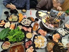 -啊美丽炭火烤肉(滑翔一店)