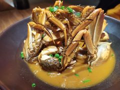 黄酒焗蟹-青桃餐厅