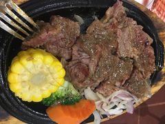 煎烤沙朗牛排套餐-尊品牛排(沙湾印象汇店)