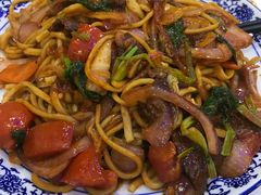 牛肉炒面-清真老马牛肉拉面馆(上海路店)