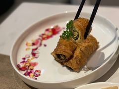 捞汁紫豆卷-若蘭慈·无国界素食料理(欢乐海岸店)