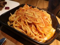 红酱虾仁意大利面-四季天方包子