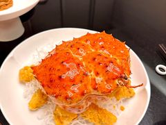 黄金阿拉斯加蟹-山海居·经典潮菜