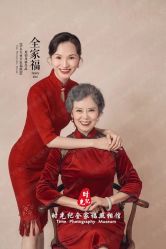 -时光纪亲子全家福照相馆(静安店母女写真父母纪念照)