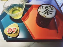 手工奶盖茶-茶是一枝花泡茶店