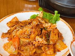 炒五花肉-海云台韩式汤饭·13年匠心韩料(南山店)