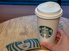 燕麦丝绒拿铁-星巴克(西安曲江银泰店)
