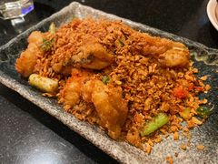 蒜香椒盐比目鱼-色香味(澳门巴黎人店)