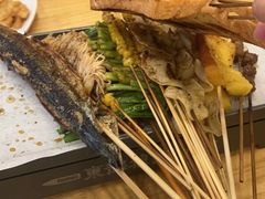 -東豫狼鲜货烧烤. 碳火烤鱼. 小龙虾(上海首店)
