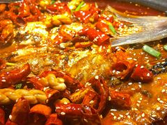 -探鱼·鲜青椒爽麻烤鱼(天一广场店)