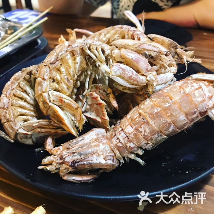 老虎滩大连海鲜烧烤(建邺总店)皮皮虾图片 第380张