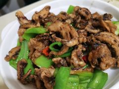 干煸鱿鱼-满口香饭店
